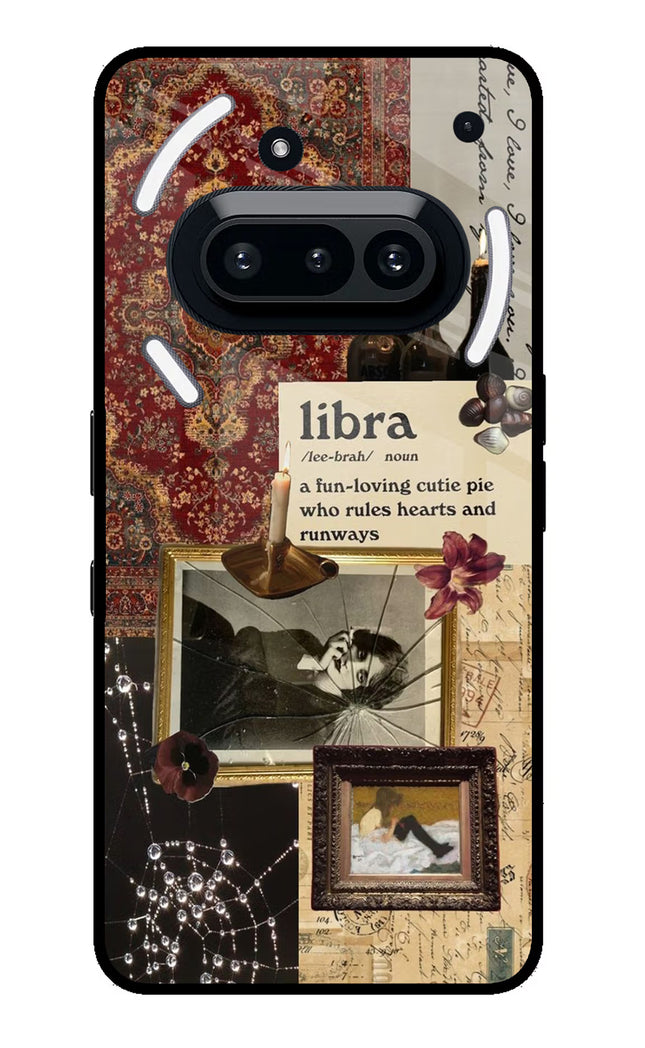 Libra Zodiac Nothing Phone 3A Glass Case