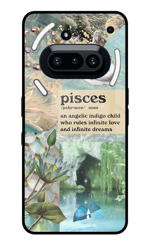 Pisces Zodiac Nothing Phone 3A Glass Case