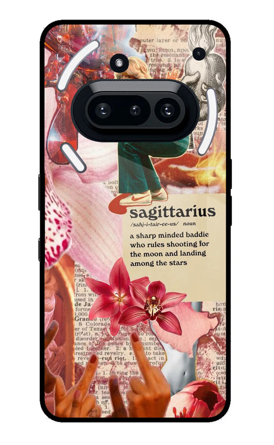 Sagittarius Zodiac Nothing Phone 3A Glass Case