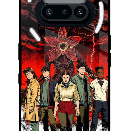 Ordinary Things Characters Nothing Phone 3A Glass Case Back Cover by Casekaro