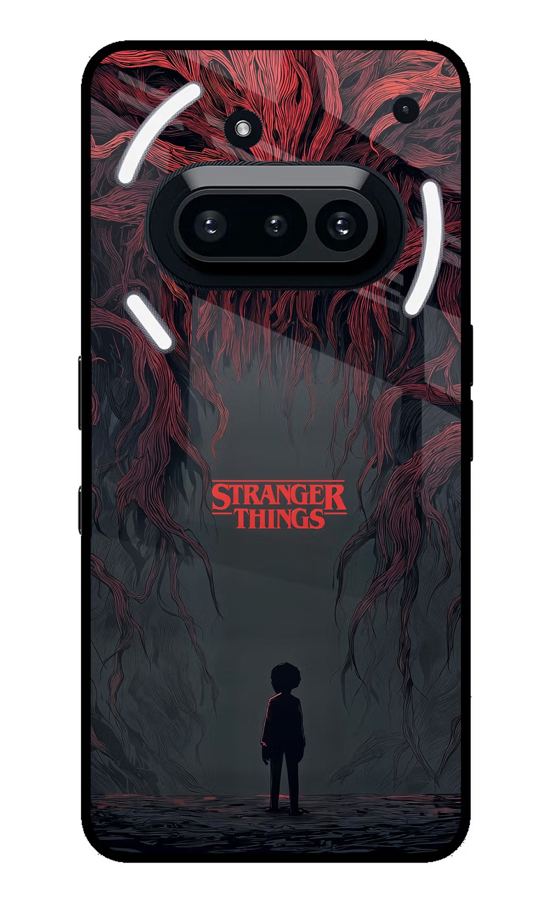 Ordinary Things Dark Side Nothing Phone 3A Glass Case Back Cover by Casekaro