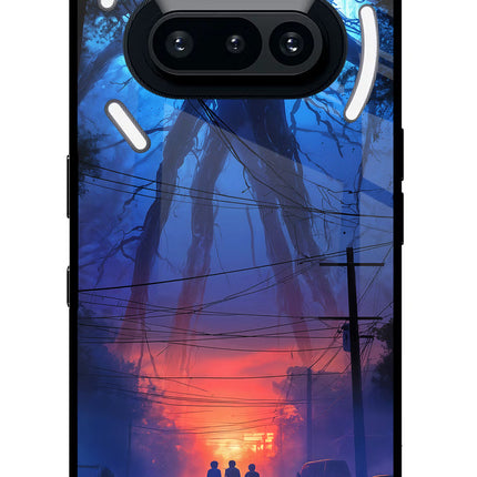 Ordinary Things Shadow Nothing Phone 3A Glass Case Back Cover by Casekaro