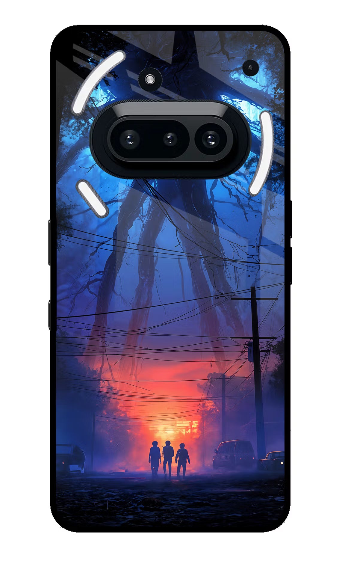 Ordinary Things Shadow Nothing Phone 3A Glass Case Back Cover by Casekaro