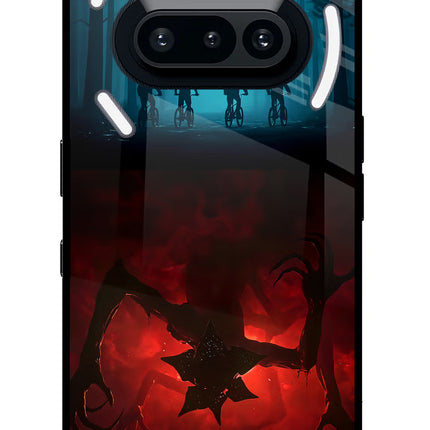 Ordinary Things Downside Up Nothing Phone 3A Glass Case Back Cover by Casekaro