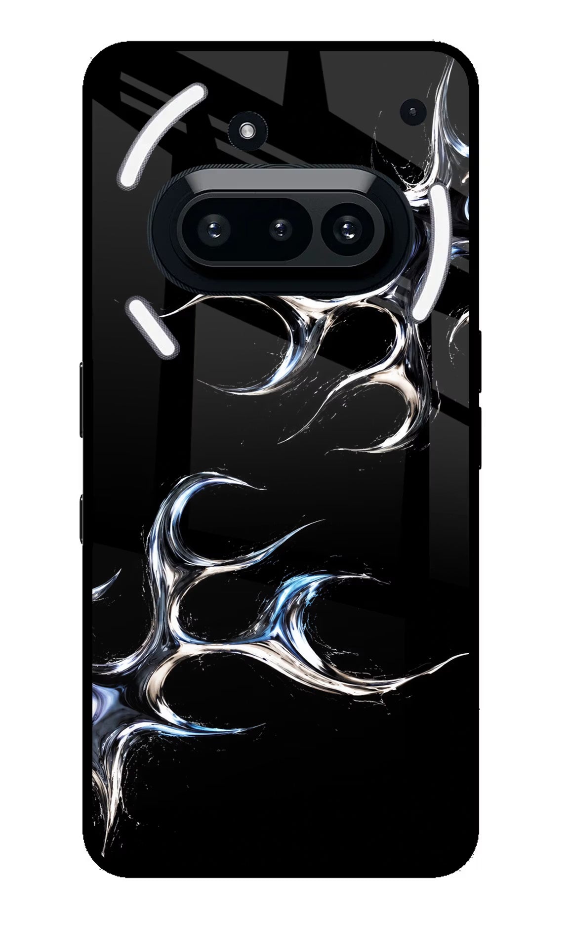 Chrome Tribal Nothing Phone 3A Glass Case
