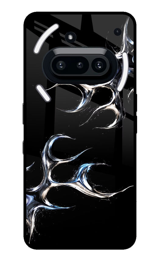 Chrome Tribal Nothing Phone 3A Glass Case