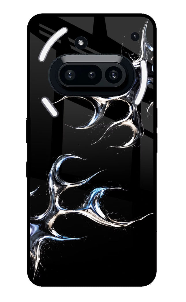 Chrome Tribal Nothing Phone 3A Glass Case