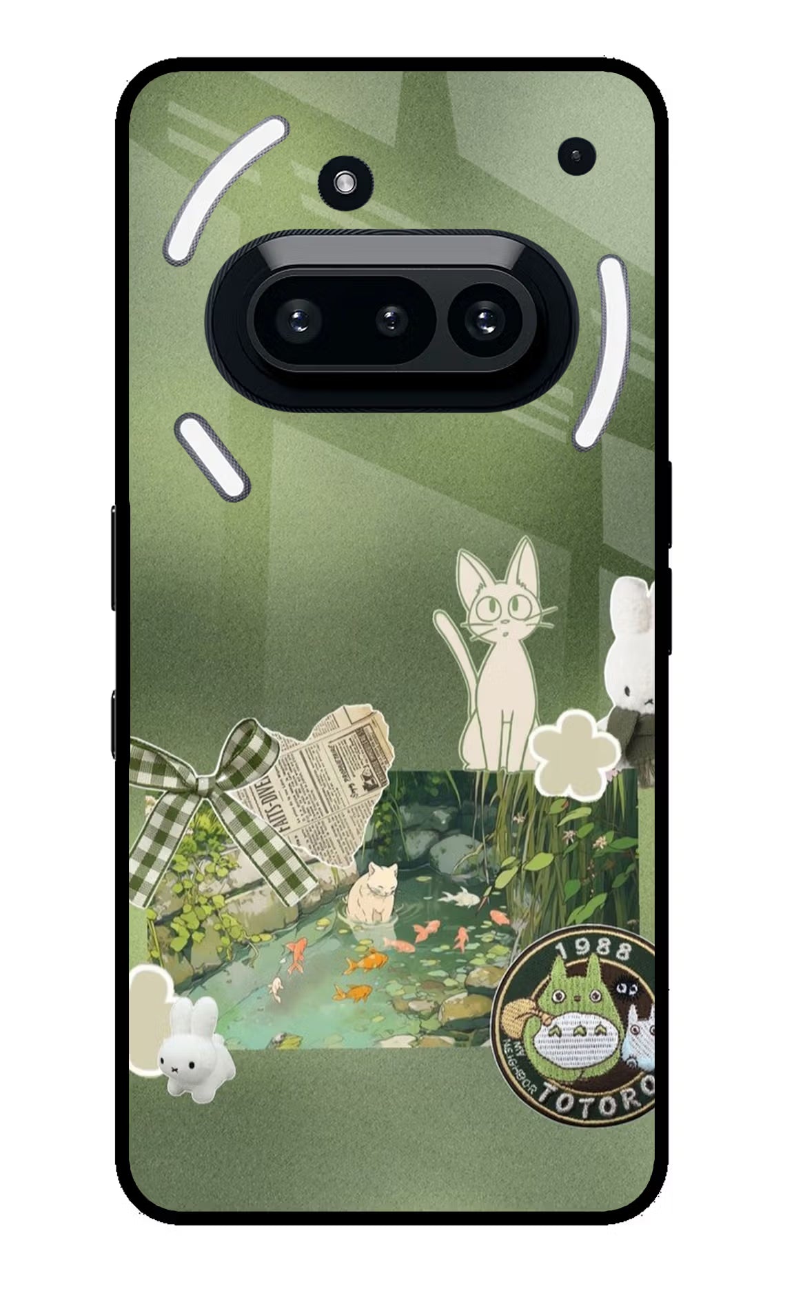 Aesthetic anime Nothing Phone 3A Glass Case