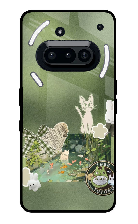 Aesthetic anime Nothing Phone 3A Glass Case