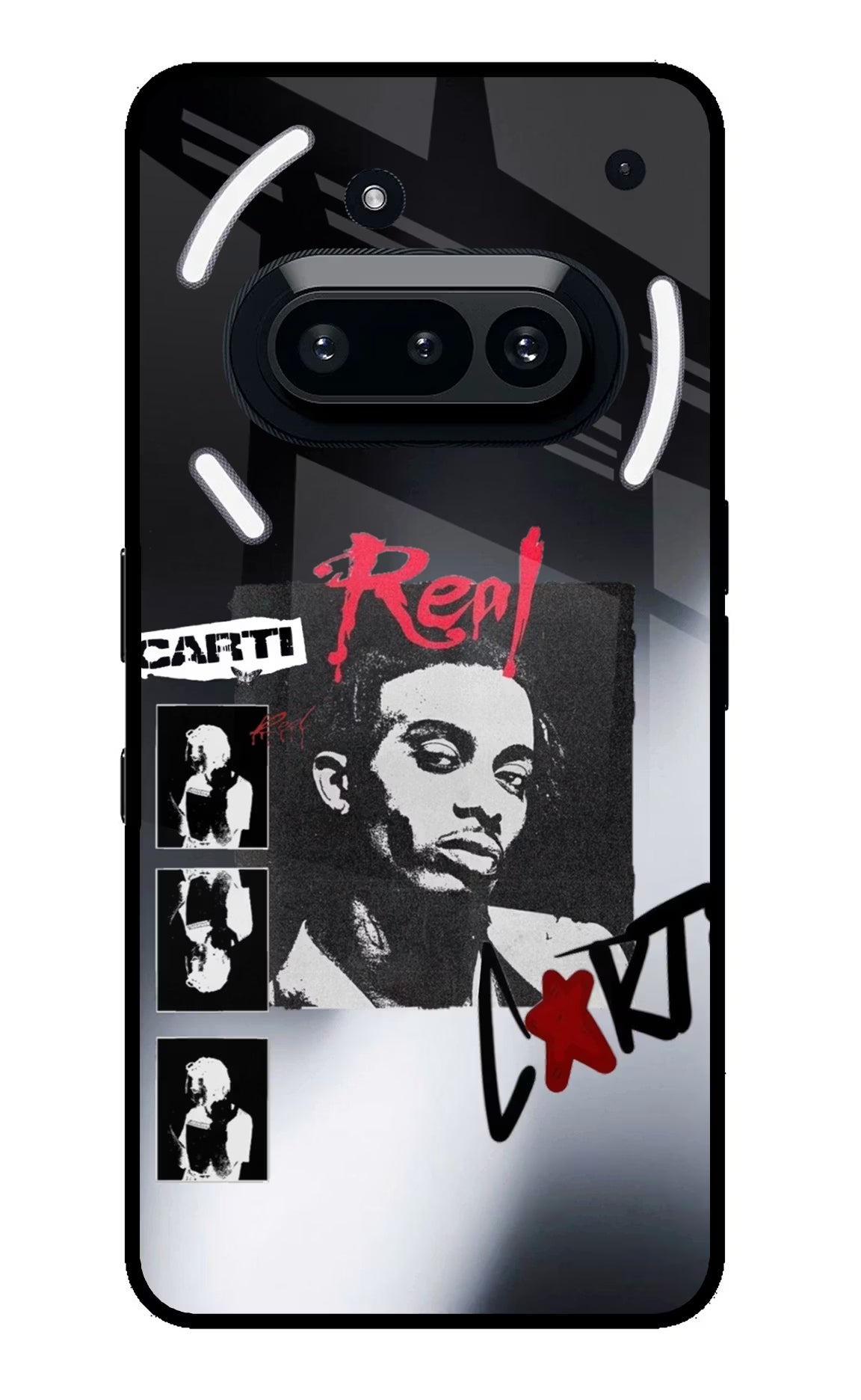 Playboi Carti Nothing Phone 3A Glass Case Back Cover by Casekaro