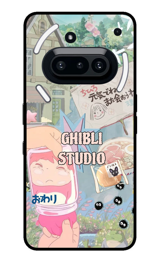 Studio Ghibli Nothing Phone 3A Glass Case