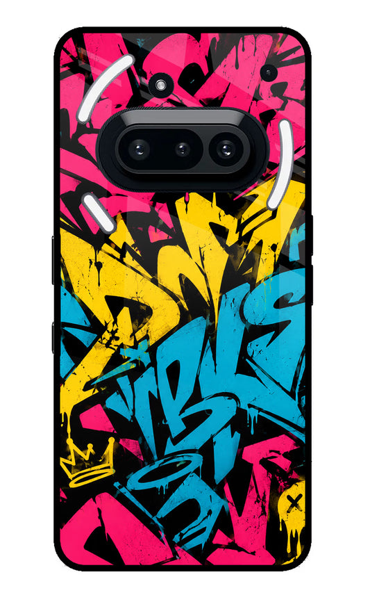 Graffiti Vibe Nothing Phone 3A Glass Case