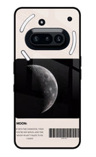 Moon Phase Nothing Phone 3A Glass Case Back Cover by Casekaro