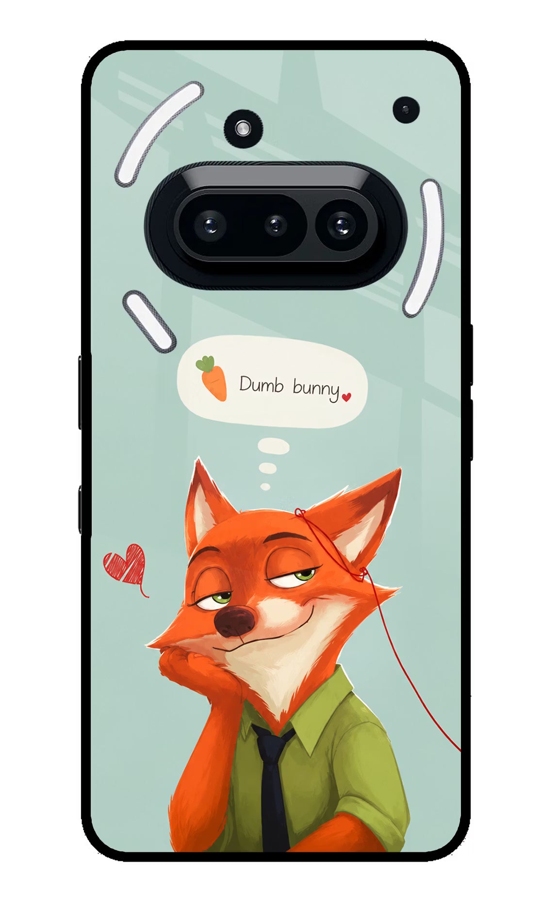 Nick Charm Nothing Phone 3A Glass Case