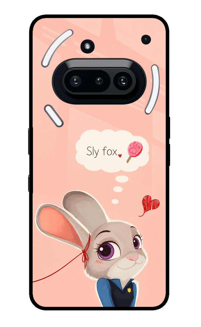 Judy Charm Nothing Phone 3A Glass Case