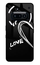 Love Line Nothing Phone 3A Glass Case