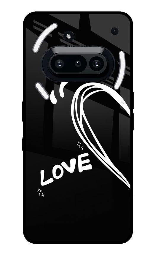 Love Line Nothing Phone 3A Glass Case