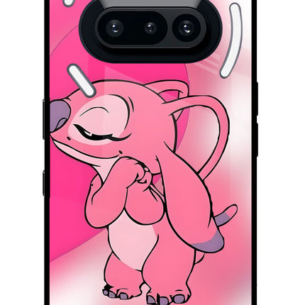 Angel Hug Nothing Phone 3A Glass Case Back Cover by Casekaro