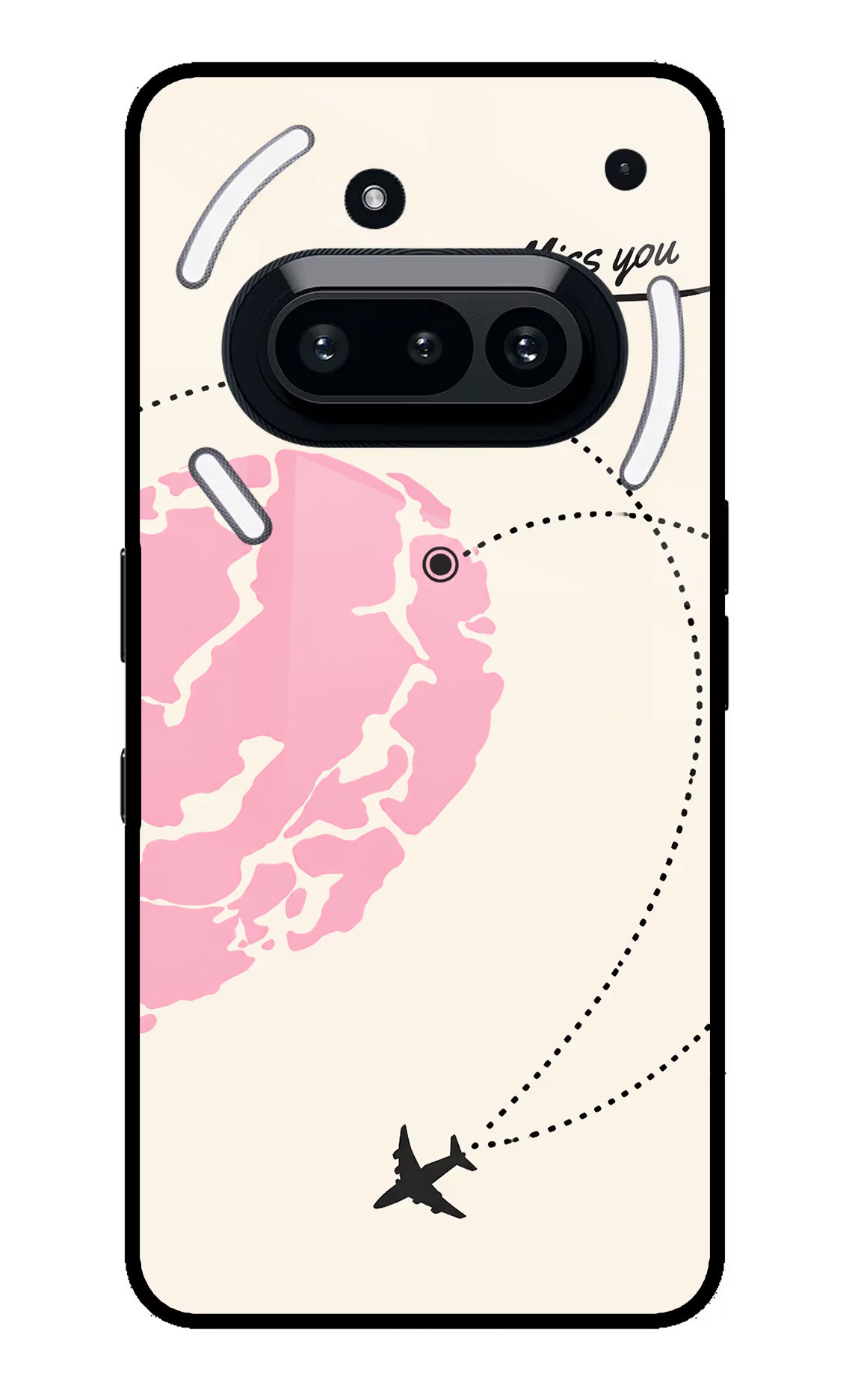 Miss Orbit Nothing Phone 3A Glass Case
