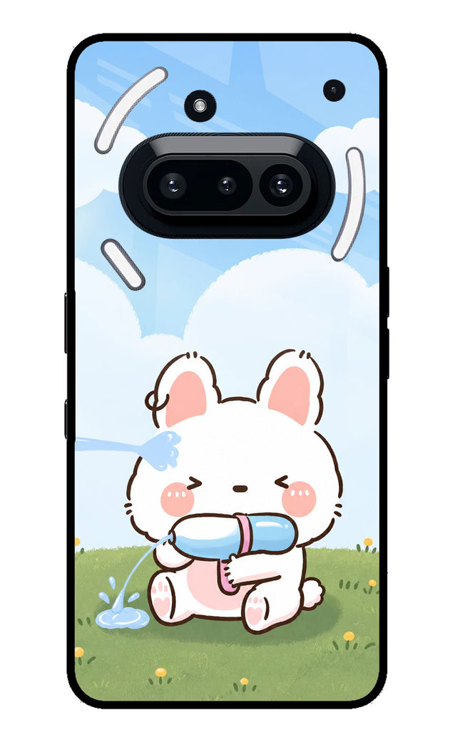Bunny Treat Nothing Phone 3A Glass Case
