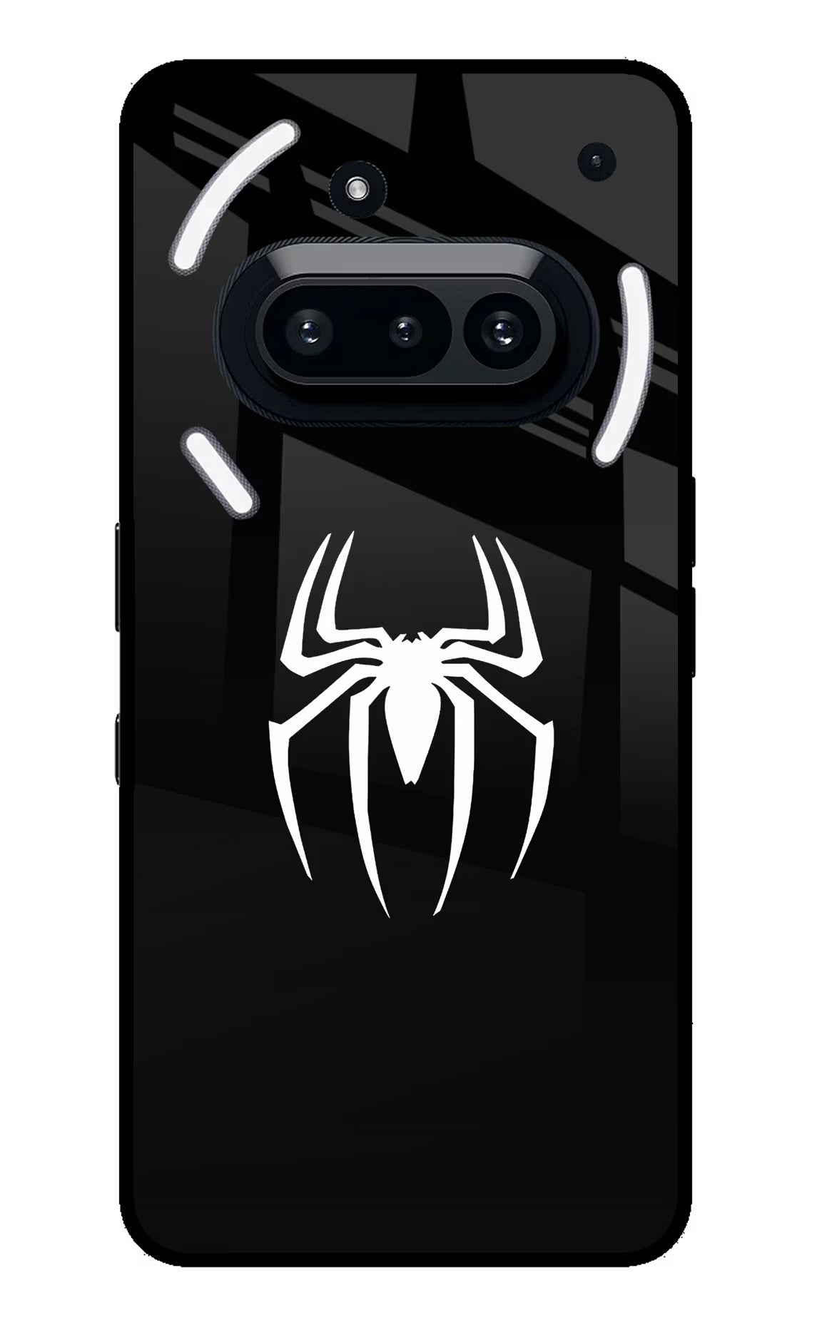 Miles Symbol Nothing Phone 3A Glass Case Back Cover by Casekaro