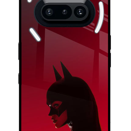 Night Thief Nothing Phone 3A Glass Case Back Cover by Casekaro