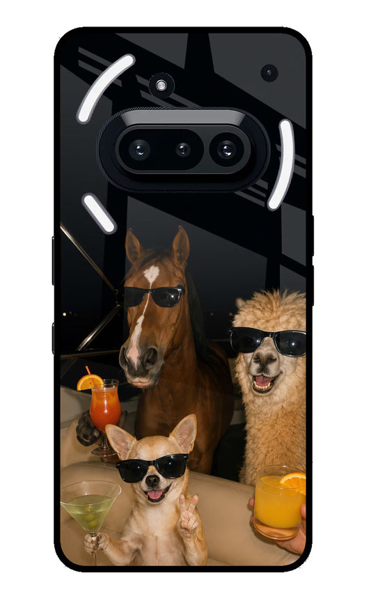 Party Squad Nothing Phone 3A Glass Case