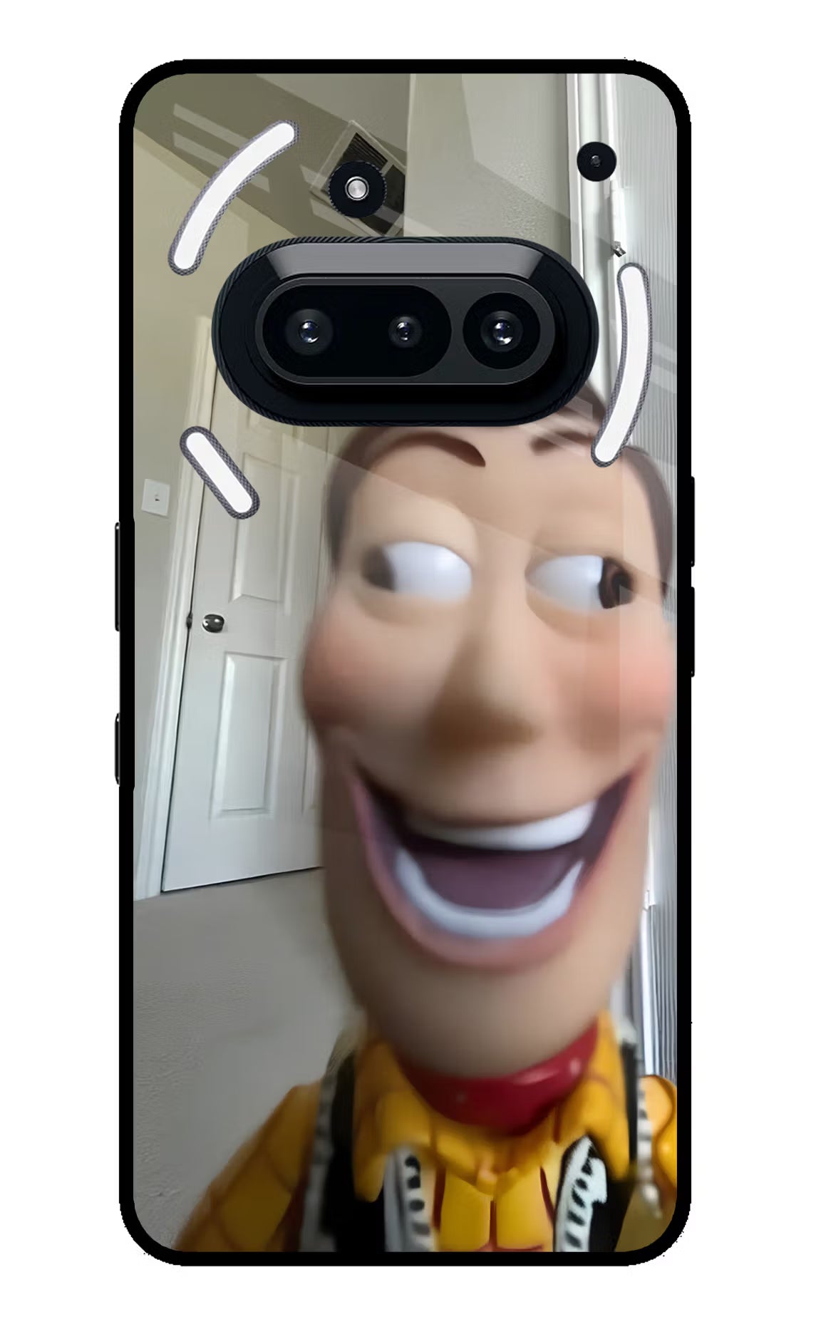 Side Eye Woody Nothing Phone 3A Glass Case