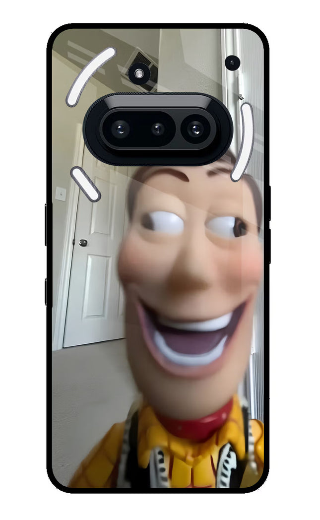 Side Eye Woody Nothing Phone 3A Glass Case