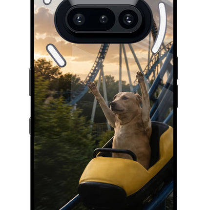 Rollercoaster Dog Nothing Phone 3A Glass Case