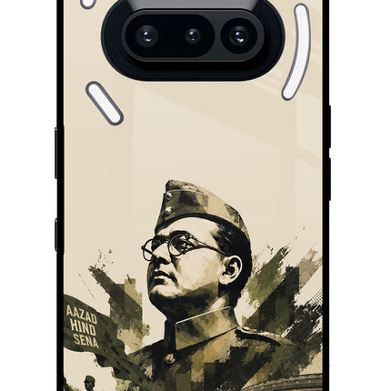 Netaji Rising Nothing Phone 3A Glass Case