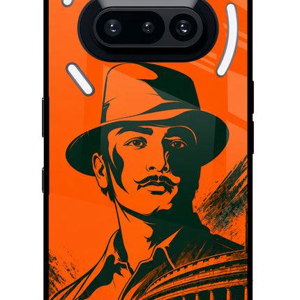 Bhagat Singh Legacy Nothing Phone 3A Glass Case
