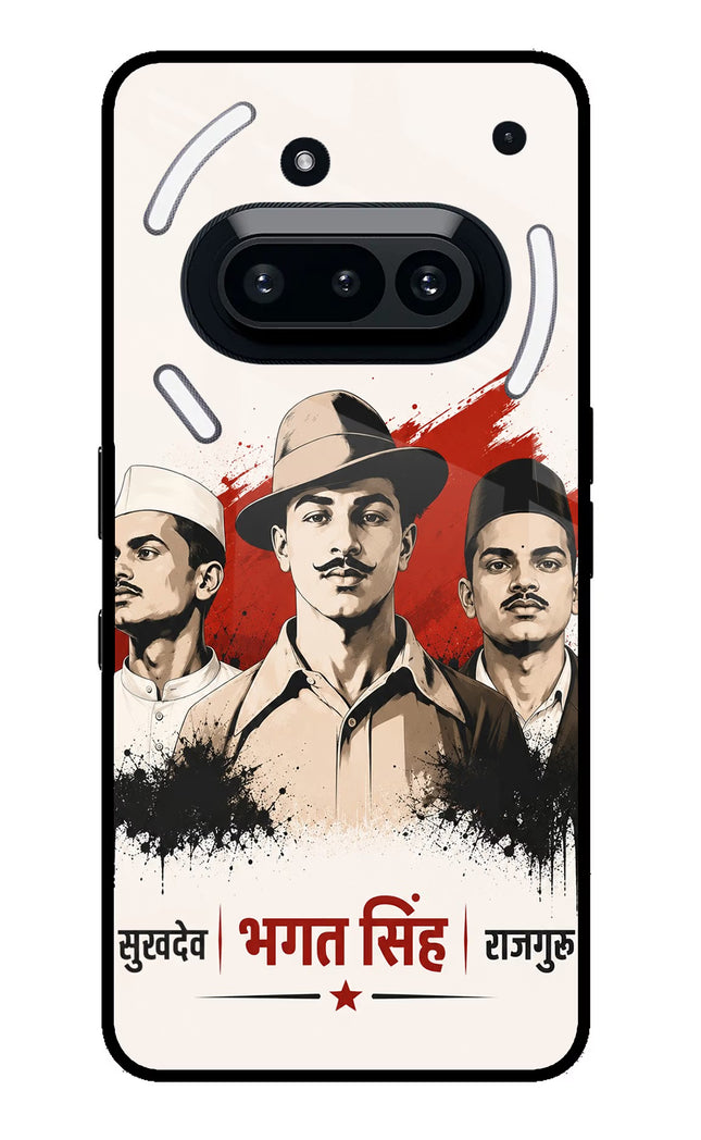 Sardar Patel Iron Will Nothing Phone 3A Glass Case