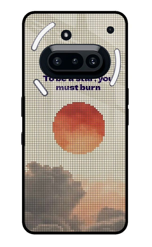 Pixel Sun Nothing Phone 3A Glass Case