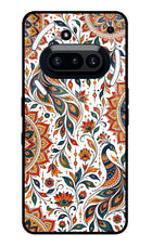 White Mayura Nothing Phone 3A Glass Case