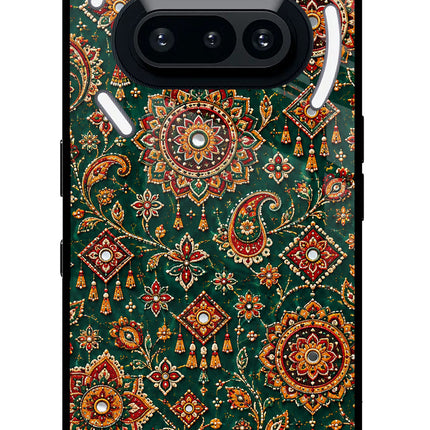 Green Pataka Nothing Phone 3A Glass Case