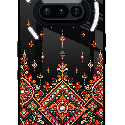 Noir Mehfil Nothing Phone 3A Glass Case