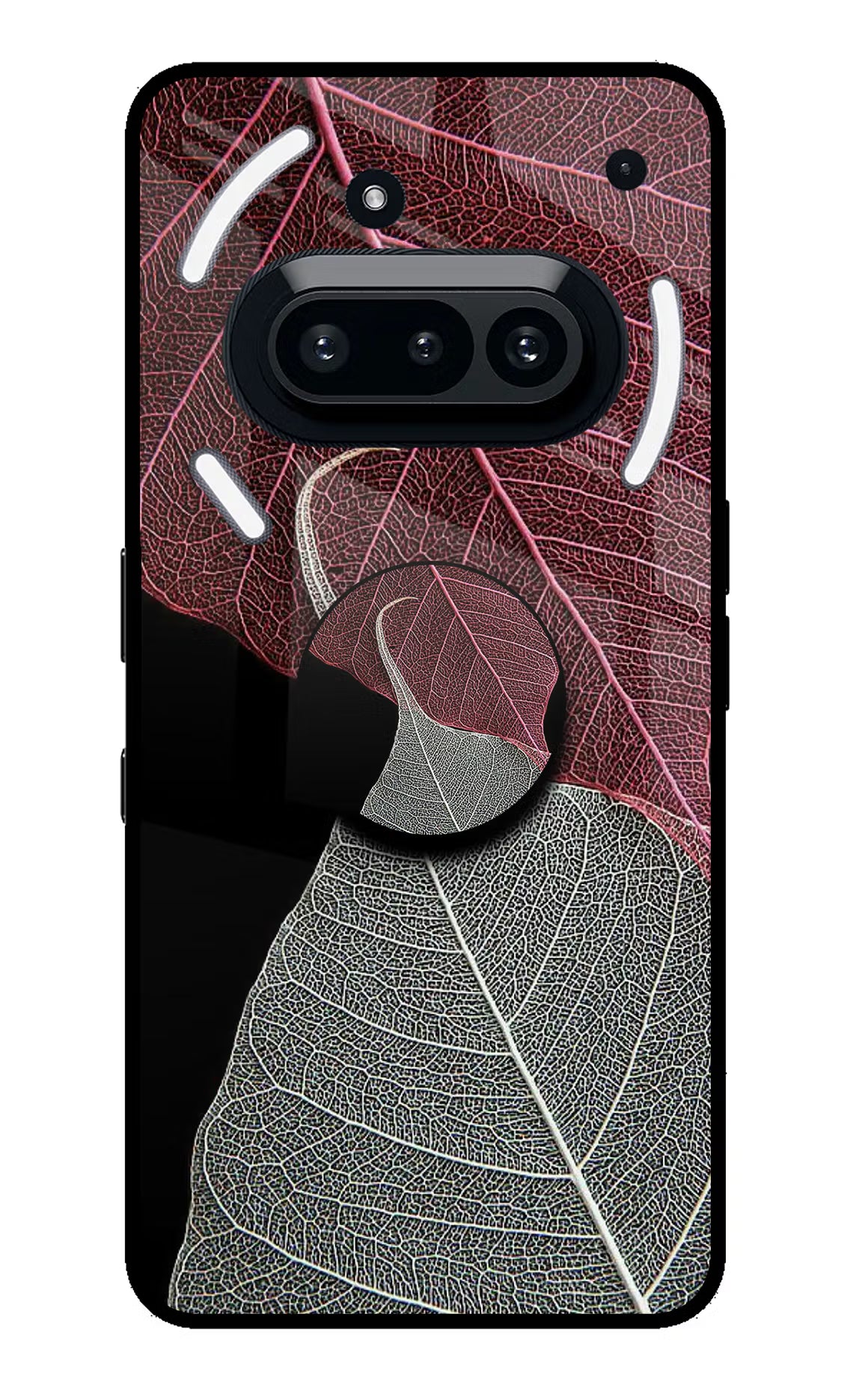 Leaf Pattern Nothing Phone 3A Pop Case by Casekaro