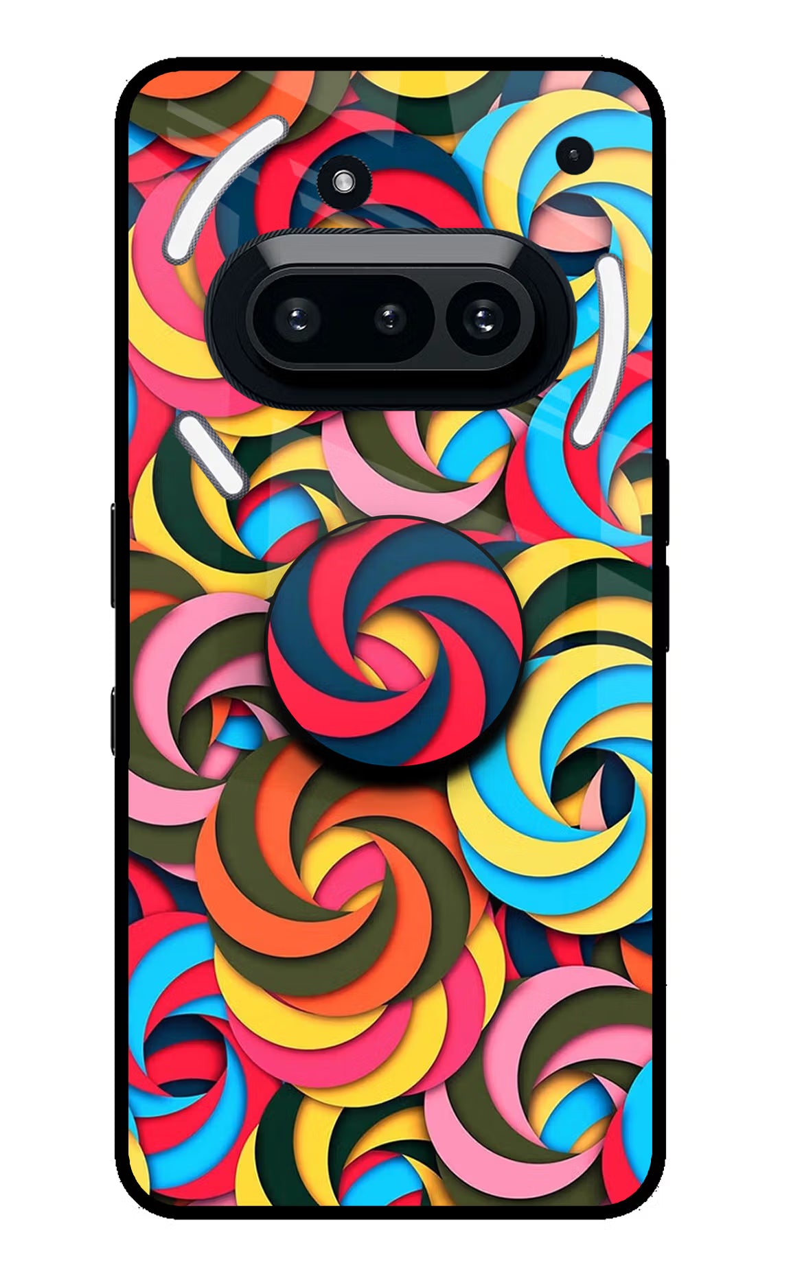 Spiral Pattern Nothing Phone 3A Pop Case by Casekaro
