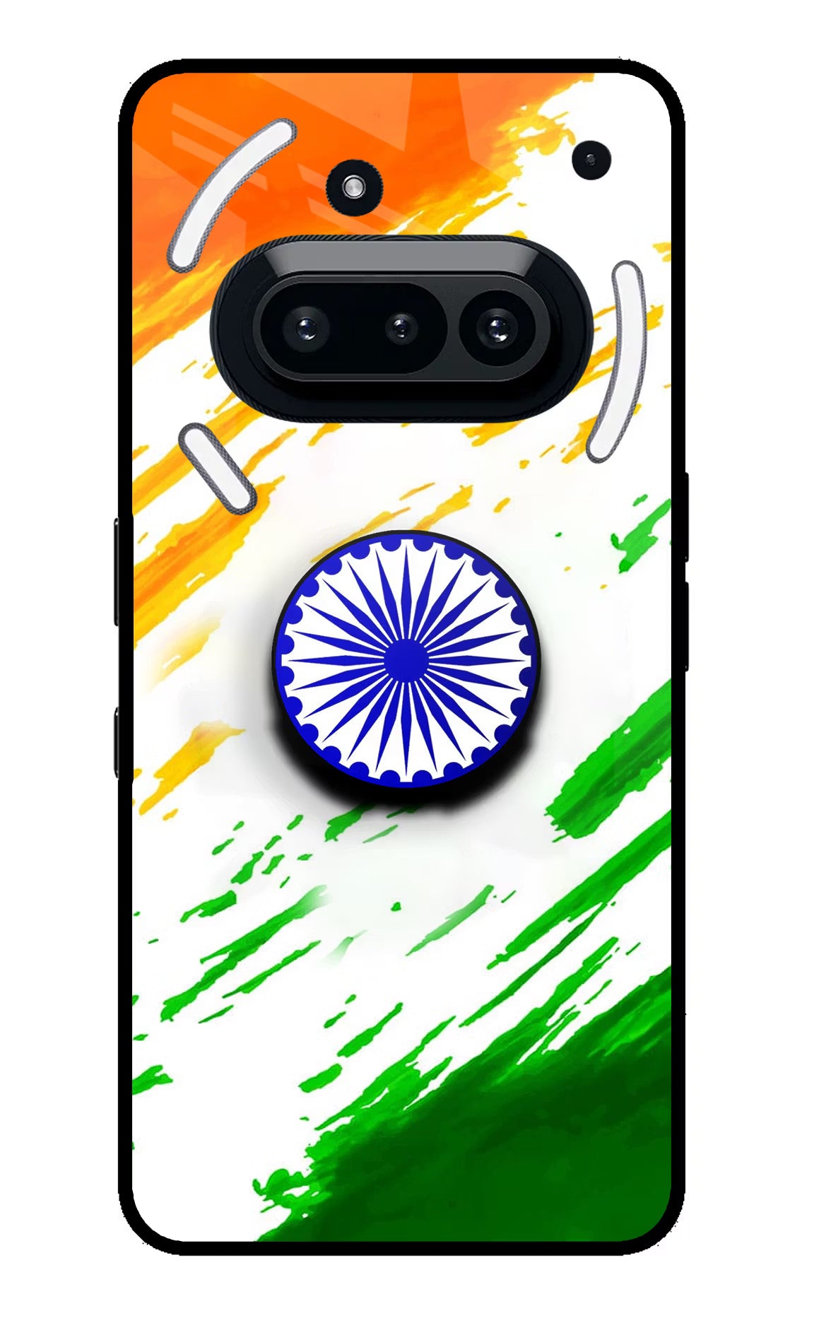 Indian Flag Ashoka Chakra Nothing Phone 3A Pop Case by Casekaro