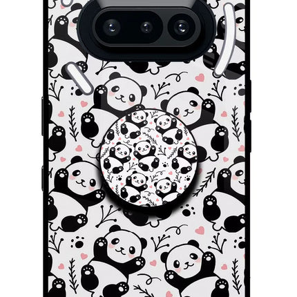 Cute Panda Nothing Phone 3A Pop Case by Casekaro