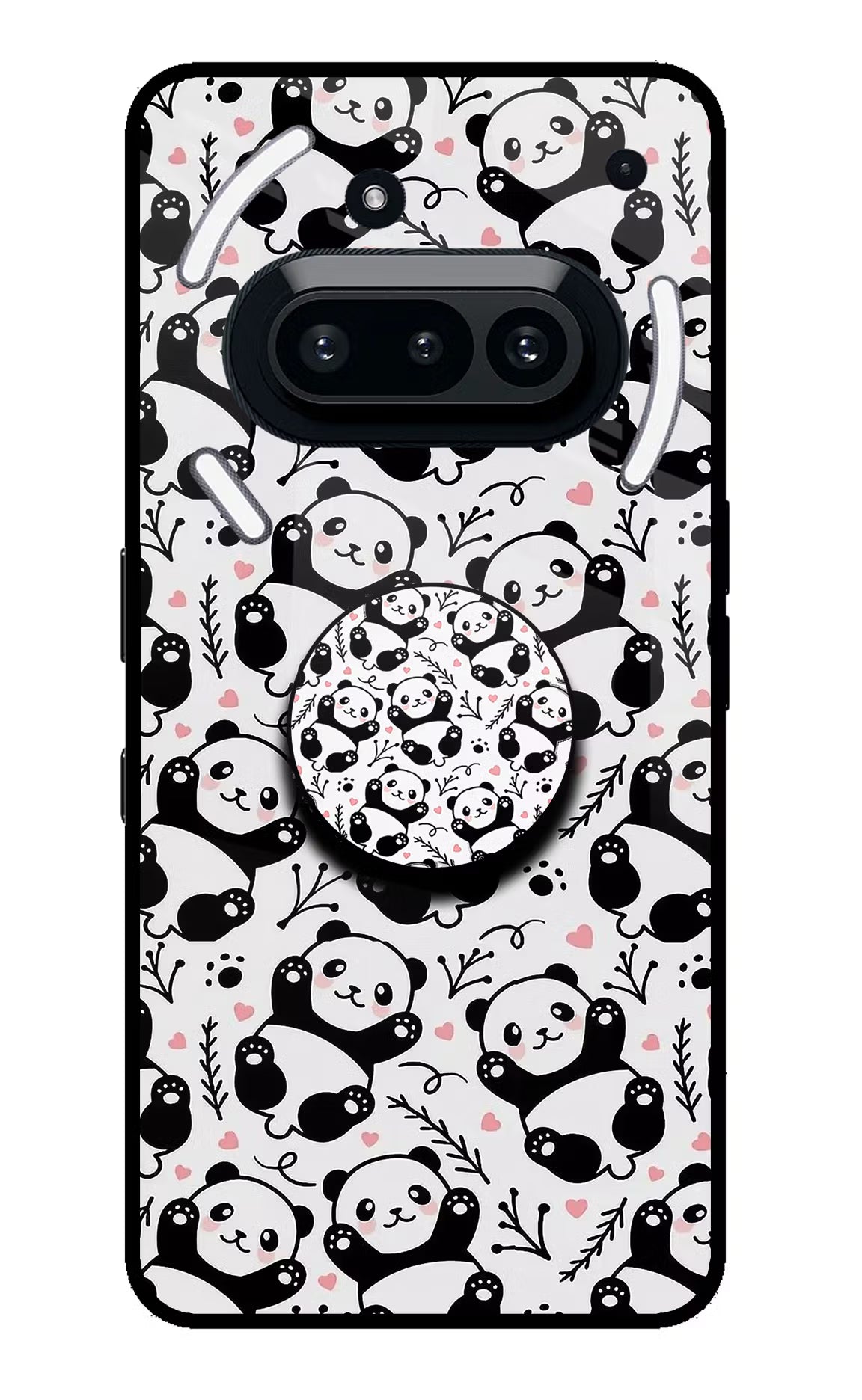 Cute Panda Nothing Phone 3A Pop Case by Casekaro