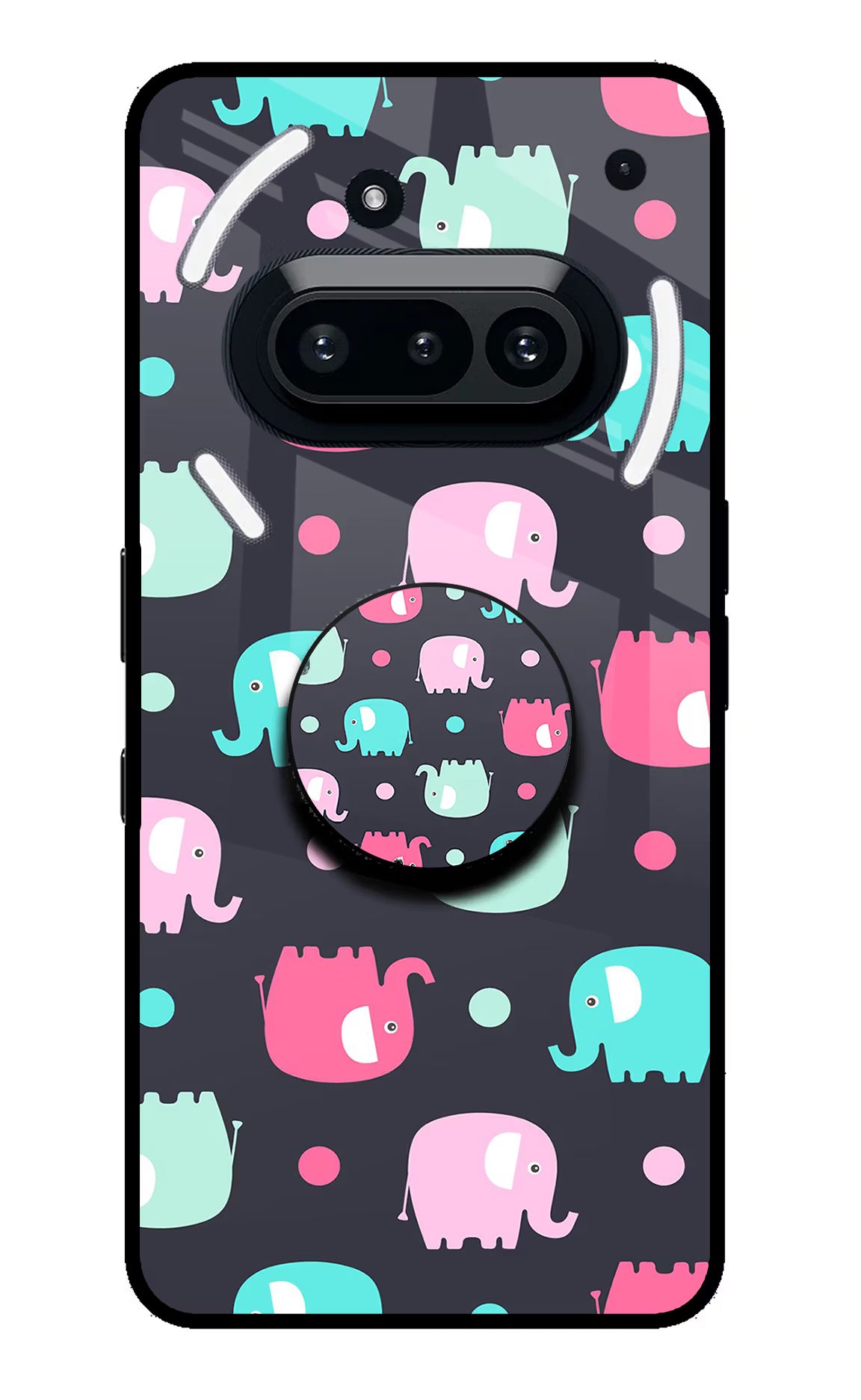 Baby Elephants Nothing Phone 3A Pop Case by Casekaro