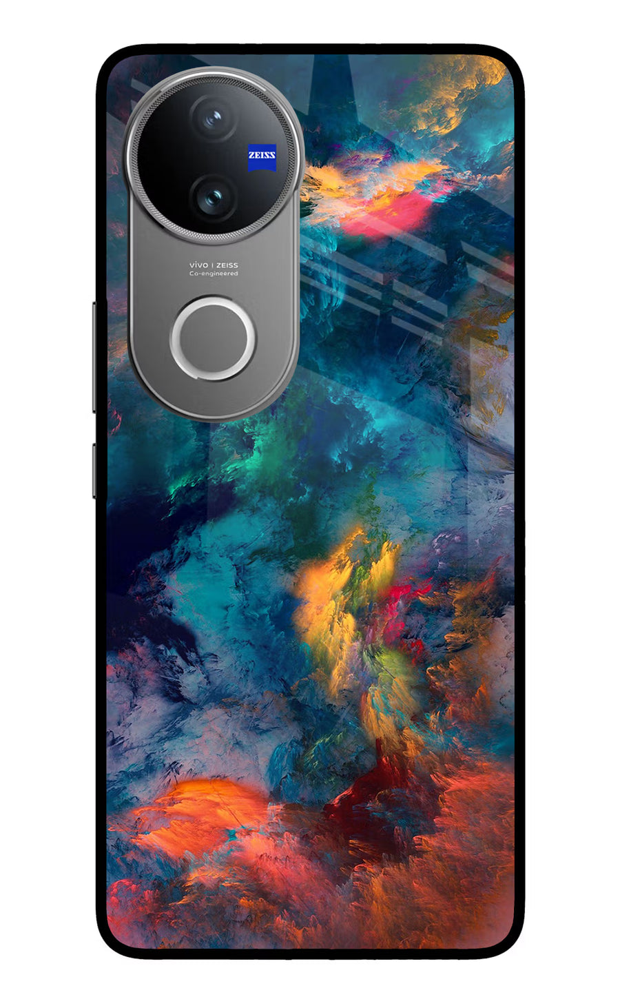 Artwork Paint Vivo V50 5G Back Cover, Metal case