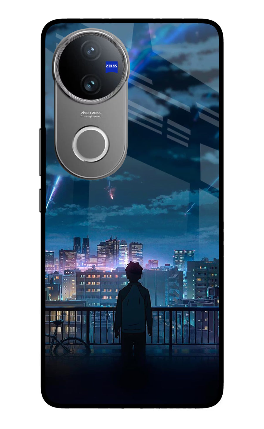 Anime Vivo V50 5G Back Cover, Metal case