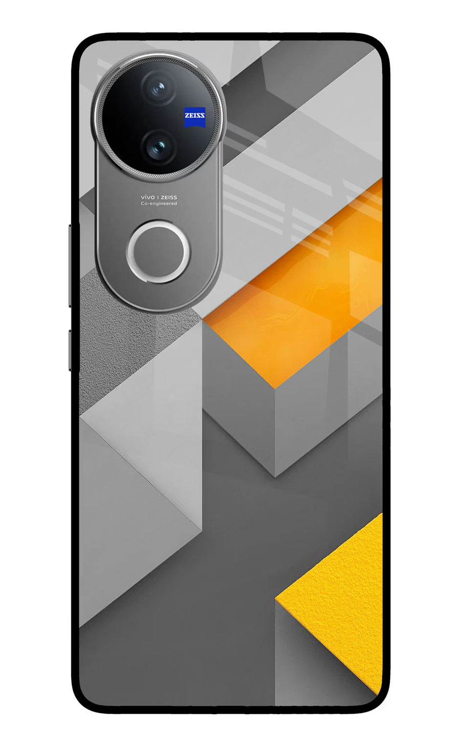Abstract Vivo V50 5G Back Cover, Metal case