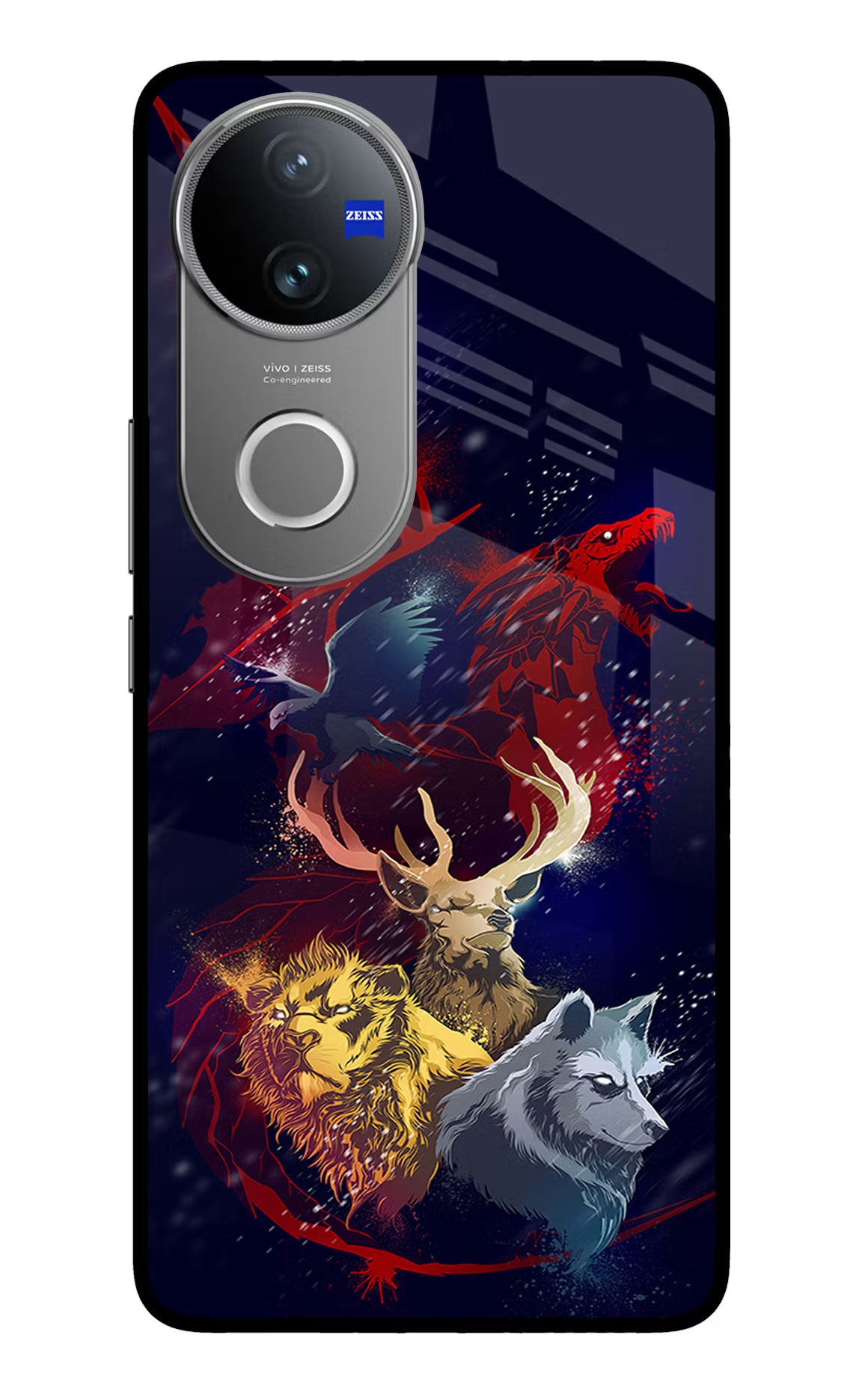 Game Of Thrones Vivo V50 5G Glass Case Back Cover by Casekaro