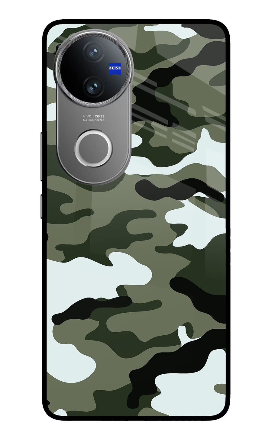 Camouflage Vivo V50 5G Back Cover, Metal case
