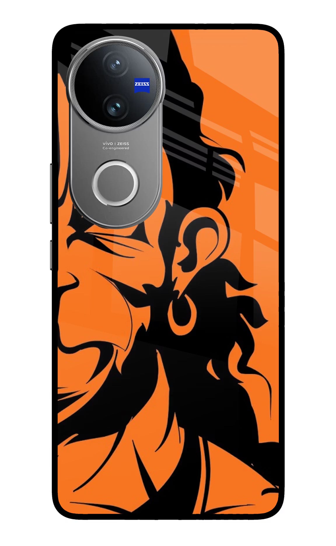 Hanuman Vivo V50 5G Glass Case Back Cover by Casekaro