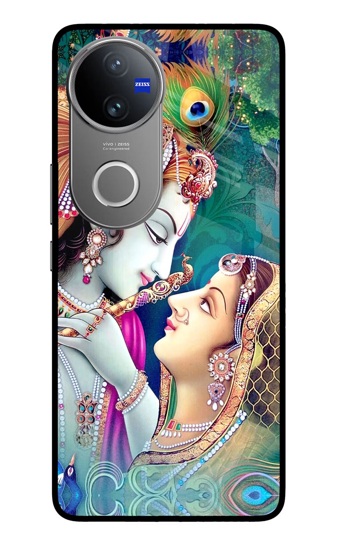 Lord Radha Krishna Vivo V50 5G Glass Case